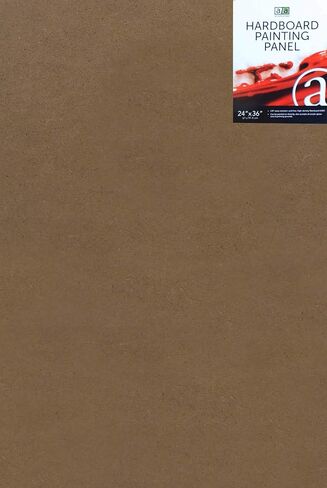 Art Advantage, 18-inch x 18-inch Hardboard Panel, Natural in Saudi Arabia