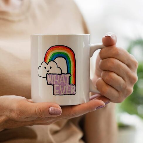 جولدنتيم مجموعة مج بينت ماي اون من السيراميك للبالغين والاطفال والنشاط الفني الحرفي، اكواب قهوة بيضاء فارغة سادة مع صندوق هدايا، قم بطلاء مجموعة الاكواب الخاصة بك in Kuwait