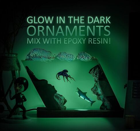 VViViD Blue Glow In The Dark Fine Pigment Powder 30g/1oz Packet in Kuwait