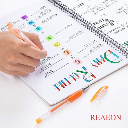 اقلام جل لامعة - اقلام جل ملونة - قلم جل للاطفال - مجموعة اقلام جل تلوين - اقلام جل لامعة للبالغين وكتب تلوين ورصاصة الرسم in Kuwait