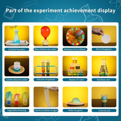 SNAEN Science Kit with 30 Science Lab Experiments,DIY STEM Educational Learning Scientific Tools for 3 4 5 6 7 8 9 10 11 Years Old Boys Girls Kids Toys Gift in Saudi Arabia