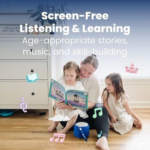 نظام التعلم الصوتي المجاني بشاشة Storypod لمرحلة ما قبل المدرسة، مجموعة المبتدئين لعمر 3 سنوات، لعبة تعليمية تفاعلية للأطفال بعمر ثلاث سنوات، الأطفال الصغار، الأولاد والبنات in Kuwait