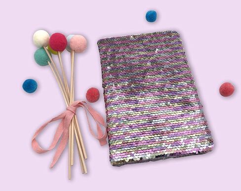 Sequence Girls Journal for Kids, 5x8 Inch 160Page Small Notebooks for Kids in Kuwait