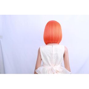 Kids Black Bob Wig Girls Short Straight Natural Black bob Wig with Bangs for Children