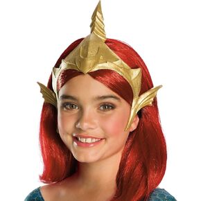 Rubie's Girls Aquaman Movie Deluxe Mera Tiara Costume Headwear in Saudi Arabia