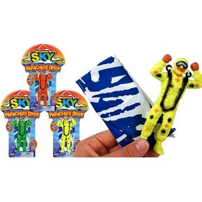 JA-RU Parachute Action Figure Toys (1 Toy Assorted Color) Flying 2306-1s in Saudi Arabia
