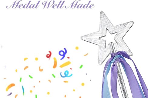 عصا الجنية المعدنية الكريستالية باللون الأخضر الفاتح من Lovelyshop مع شريط لتزيين الهالوين للفتيات in Kuwait