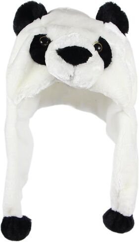 Plush Fun Animal Hats One Size Cap Polyester With Fleece Lining in Kuwait