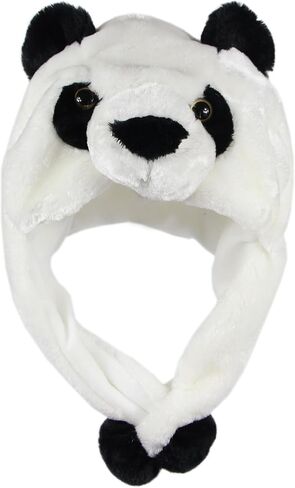 Plush Fun Animal Hats One Size Cap Polyester With Fleece Lining in Kuwait
