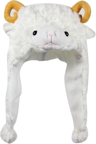 Plush Fun Animal Hats One Size Cap Polyester With Fleece Lining in Kuwait