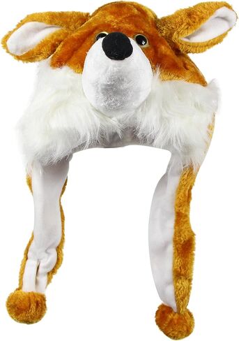 Plush Fun Animal Hats One Size Cap Polyester With Fleece Lining in Kuwait