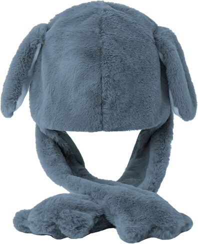 Loiahoer قبعة الأرنب آذان متحركة، الضغط على قبعة أرنب الكفوف سيجعل الأذنين تتحرك، هدايا مبتكرة مضحكة للنساء والفتيات in Kuwait