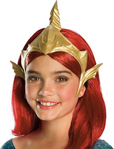 Rubie's Girls Aquaman Movie Deluxe Mera Tiara Costume Headwear in Saudi Arabia