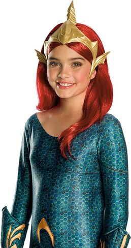 Rubie's Girls Aquaman Movie Deluxe Mera Tiara Costume Headwear in Saudi Arabia