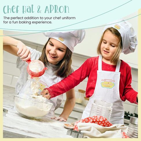 مجموعة أدوات خبز الكب كيك من الطهاة الصغار مع مكونات تم قياسها مسبقًا للأطفال من شركة Culinary Couture in Saudi Arabia