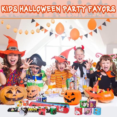 صفعة الأساور الاطفال حزب تفضل 48pcs المفاجئة سوار المعصم العصابات للبنين بنات هدية عيد ميلاد صندوق الكنز الفصول الدراسية المكافآت جودي حقيبة الحشو بيناتا حشو عيد الميلاد عيد الفصح عيد الحب لوازم الهالوين in Kuwait