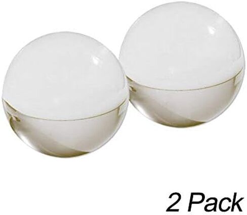 Clear Acrylic Contact Juggling Ball 45mm for Small Hands & Super Mini Transparent Practice Juggling Ball Sets Suitable for Multiple Balls Contact Juggling (2 x 45 mm) in Saudi Arabia