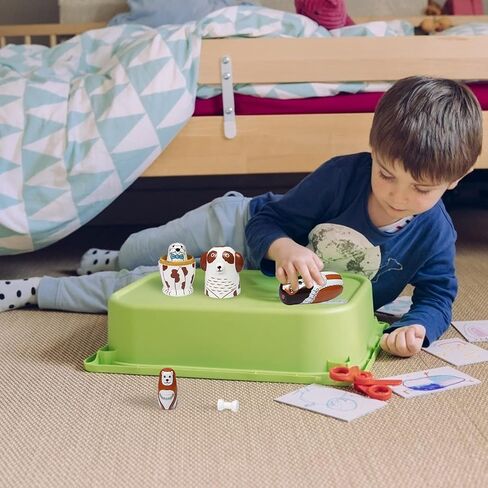 HYCLES Nesting Dolls Russian Matryoshka Wood Stacking Nested Set for Kids Handmade Toys for Children Kids Christmas Birthday Decoration Halloween Wishing Gift in Saudi Arabia