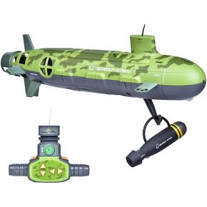 RC Boat Remote Control Seawolf Submarine Diving Racing Ship in Pools Lake Ponds, Best Gift for Adults & Kids in Saudi Arabia
