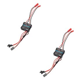 2Pcs RC Motor ESC 40A Brushed ESC Motor Electric Speed Controller 6-12.6V for 1/16 1/18 1/24 etc RC Model Cars RC Accessories Parts in Kuwait