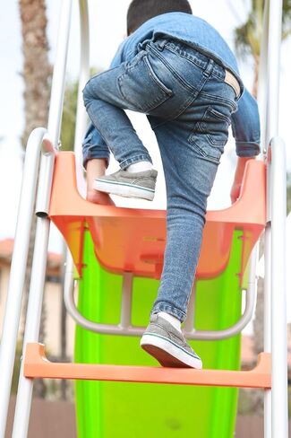 Outdoor Play Set Kids Slide: 10 ft Freestanding Climber, Swingsets, Playground Jungle Gyms Kids Love – Above Ground Pool Slide for Summer Backyard in Saudi Arabia