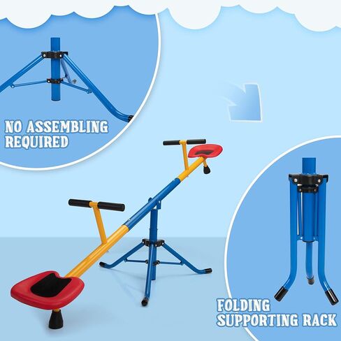 متأرجحة دوارة للأطفال من Nyeekoy، تدور 360 درجة للأطفال الصغار مع عمود سدادة، داخلي أو خارجي، مرفق أنشطة رياض الأطفال للملعب والفناء الخلفي in Kuwait