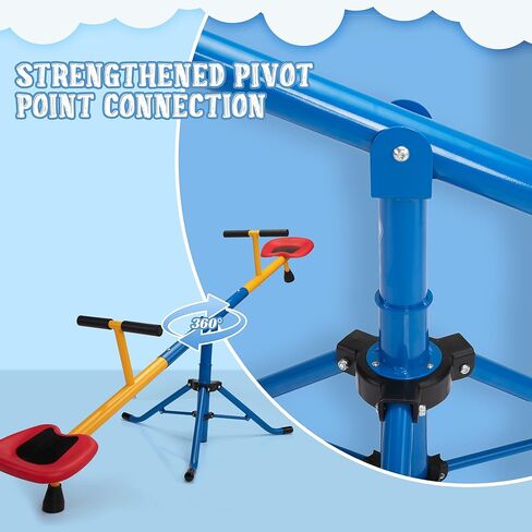 متأرجحة دوارة للأطفال من Nyeekoy، تدور 360 درجة للأطفال الصغار مع عمود سدادة، داخلي أو خارجي، مرفق أنشطة رياض الأطفال للملعب والفناء الخلفي in Kuwait