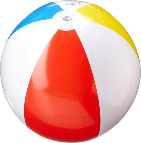 Intex FBA_59020Ep 3 Pack Glossy Panel Colorful Beach Ball Inflatable Pool, 20" in Saudi Arabia