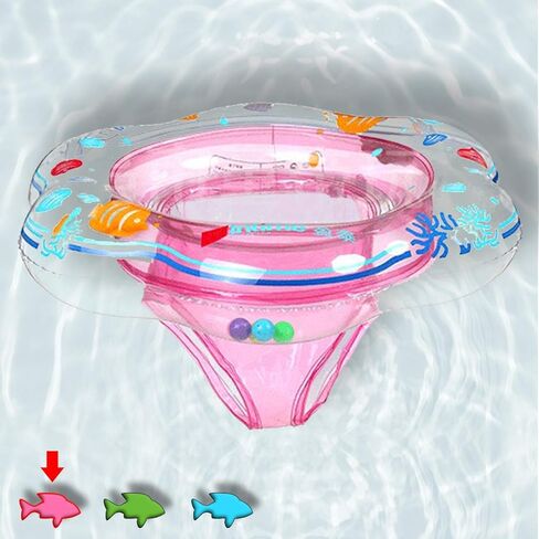AMENON Baby Pool Float with Seat for Ages 6-12 Months in Kuwait