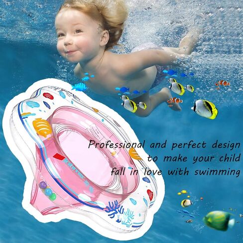 AMENON Baby Pool Float with Seat for Ages 6-12 Months in Kuwait