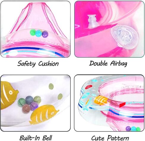 AMENON Baby Pool Float with Seat for Ages 6-12 Months in Kuwait