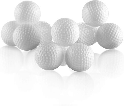 iPlay, iLearn Kids Golf Balls, Indoor Outdoor Ues Bulk Set of Golf Balls for Swing Practice, Driving Range, Home Use (One Dozen) in Kuwait