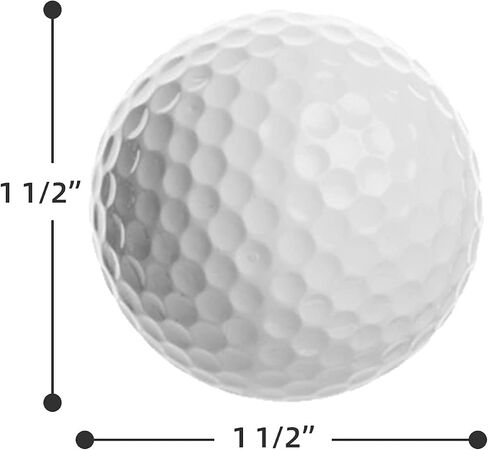 iPlay, iLearn Kids Golf Balls, Indoor Outdoor Ues Bulk Set of Golf Balls for Swing Practice, Driving Range, Home Use (One Dozen) in Kuwait