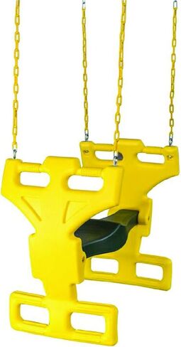 أرجوحة منزلقة متعددة للأطفال، صفراء وأخضر، مقاس واحد in Kuwait