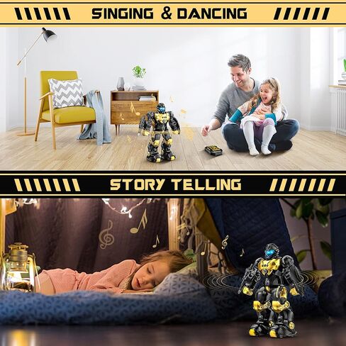 semour Robot Toys for 5 6 7 8 9 Years Old Boys, Programmable RC Robot Kids Toys | Gesture Sensing Robotic Toys for Kids Ages 5-7 Robot Toys Christmas Birthday Gifts for Boys Girls Kids in Saudi Arabia