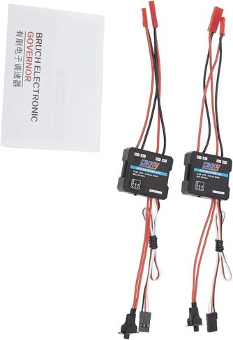DKKY 2Pcs RC Motor ESC, 40A Brushed Electric Speed Controller, 6-12.6V for 1/16 1/18 1/24 etc RC Model Cars Tracked Tanks Boats Short Trucks RC Accessories Parts in Saudi Arabia