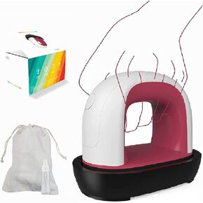 Mini Heat Press, 5.15'' x 2.8'' GOKKCL Small Heat Press Machine for T Shirts, Hat Heat Press Portable Heat Transfer Machine for Shoes and HTV Vinyl Projects (Raspberry Red) in Saudi Arabia