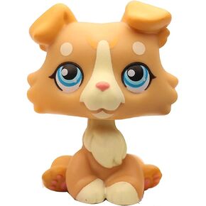 BGTOY Custom-Made Baby for Collie 2452 Yellow Dog 1 Inch Puppy Mini Bobble Head Pet Shop Toys in Saudi Arabia