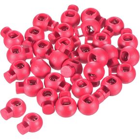 PATIKIL Cord Locks, 100 Pack Ball Spring Toggle Stopper for Drawstring Bag Shoelaces, Translucent in Saudi Arabia