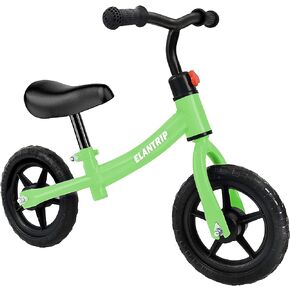 دراجة توازن Elantrip، دراجة أطفال خفيفة الوزن للأطفال بعمر 2 3 4 5 سنوات، ألعاب هدايا عيد ميلاد للأولاد والبنات من عمر 2-5 سنوات، بدون دراجات بدواسات للأطفال مع مقود ومقعد قابلين للتعديل in Kuwait