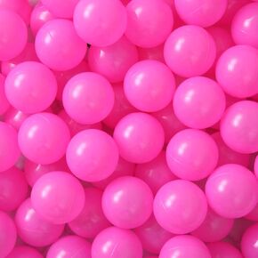 PlayMaty Play Ball Pit Balls - 2.36inches Phthalate&BPA Free Plastic Ocean Transparent Balls for Kids Toddlers and Babys for Playhouse Play Tent Playpen Pool Party Decoration Pack of 70