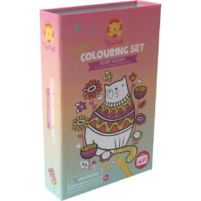 Coloring Set - Beach - Take Along Travel Art Kit - All Supplies Included - Easy Clean Up and Storage - Ages 3+ - 60640