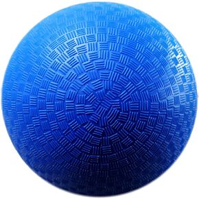 AppleRound 8.5 Inch Playground Ball with Air Pump, Pack of 1 Ball with 1 Pump, Official Size for Dodge Ball, Handball, Camps and Schools