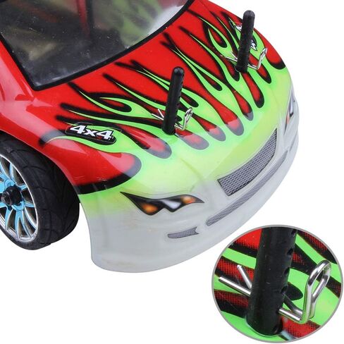 HobbyPark RC 1/16 1/18 Body Clips 90-Degree Angle Springy Pins for Traxxas Redcat Racing WLtoys A959 Car Truck Buggy Drift Touring (20-Pack) (Sliver) in Saudi Arabia