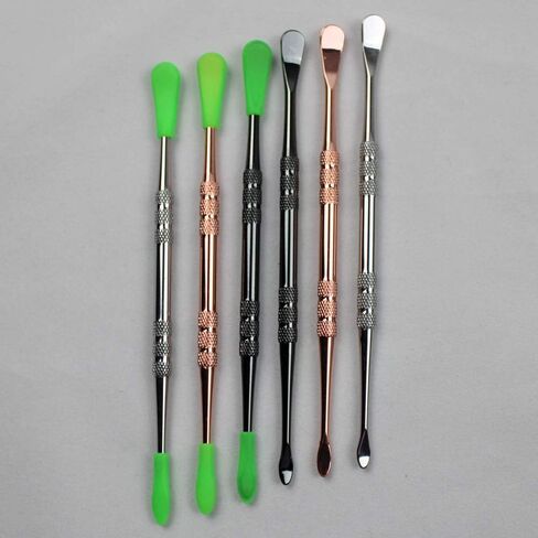 3 Packs Wax Carving Tool Multi Color Stainless Steel Sculpting Spoon with Silicone Tip Covers 4.75 Inches by ooDuo in Saudi Arabia