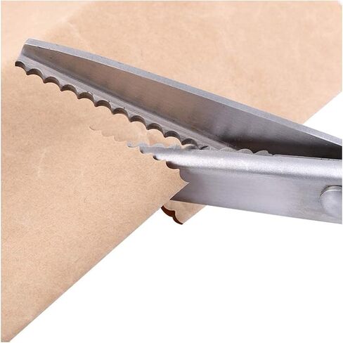 Mini Pinking Shears, Fabric Decorative Round/Triangle Edge Pinking Shears Scissors Clipper 3 5 7mm, Craft Supplies(5mm) in Kuwait
