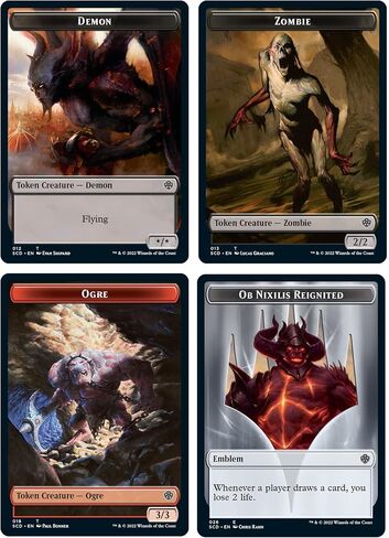 Magic: The Gathering Starter Commander Deck - Chaos Incarnate (Black-Red) | Ready-to-Play Deck for Beginners and Fans | Ages 13+ | Collectible Card Games in Saudi Arabia