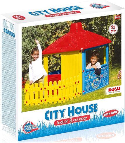 بيت لعب ماي فيرست سيتي مع حديقة مسيجة من دولو تويز in Kuwait