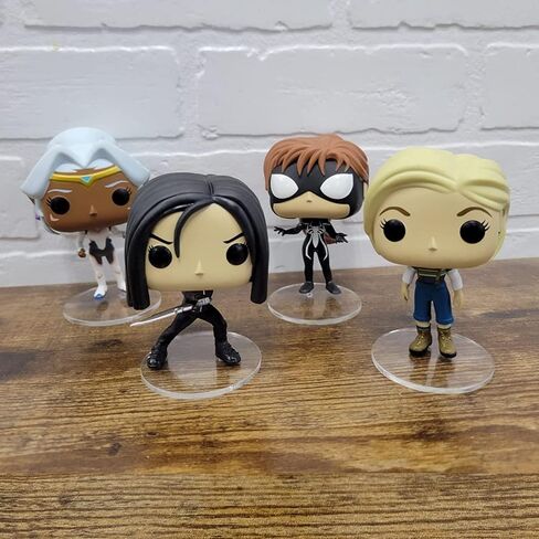 Toy Stand Bobblehead Replacements, 6 Pack, with Peg NEW VERSION in Kuwait