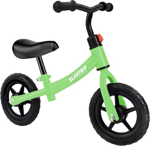 دراجة توازن Elantrip، دراجة أطفال خفيفة الوزن للأطفال بعمر 2 3 4 5 سنوات، ألعاب هدايا عيد ميلاد للأولاد والبنات من عمر 2-5 سنوات، بدون دراجات بدواسات للأطفال مع مقود ومقعد قابلين للتعديل in Kuwait